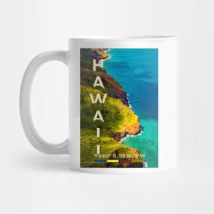 Hawaii Travel Poster Mug